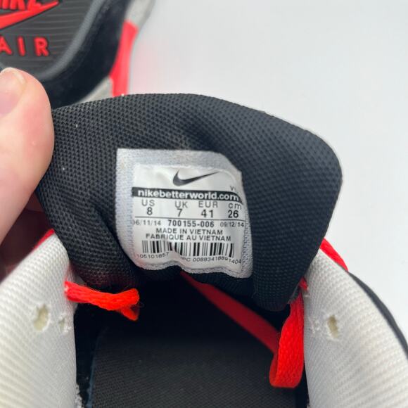 NIKE Air Max, Athletic Shoes, Size 8, Black & Pink - Picture 7 of 8